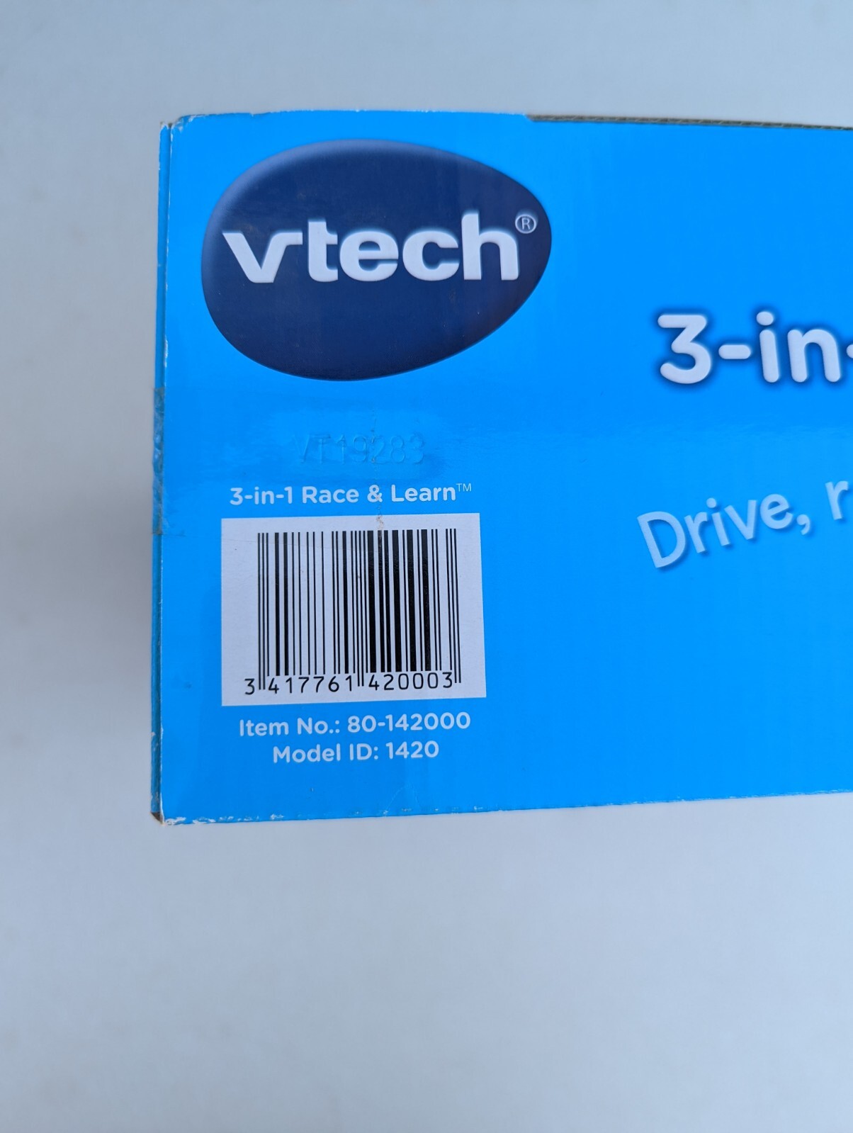 VTech 3-in-1 Race and Learn – 2013 – New in Box Ages 3-6