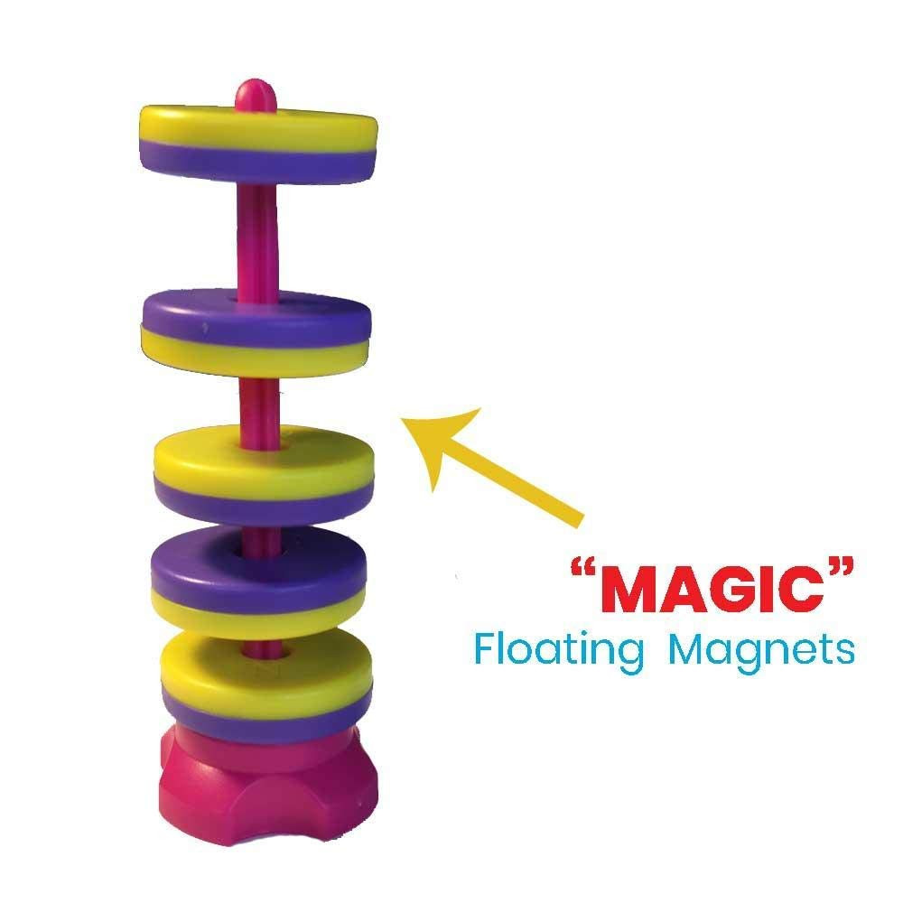 Magnetic Science Kit for Kids 8-12, Kids Science Kit with Fact-Filled Guide, Mak