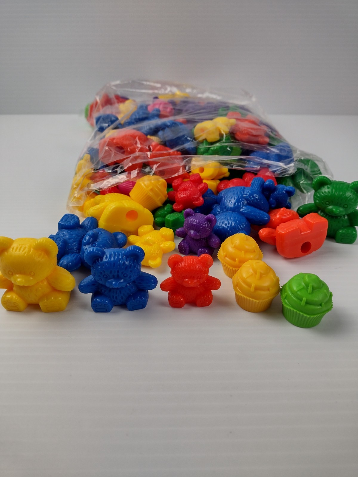 Counting Bears Set Learning Counting Color & Sorting Toy Math Educational 86 Pcs