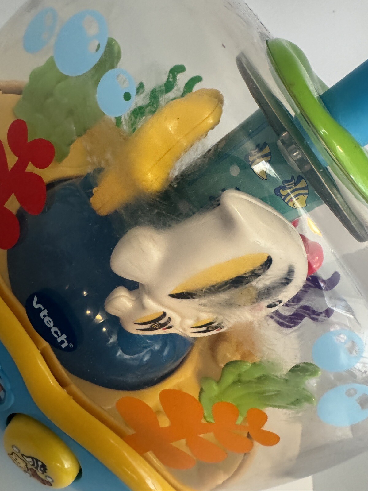 VTech Learn & Spin Aquarium Baby Toy Light Up Toddler Fish Push Learning Numbers