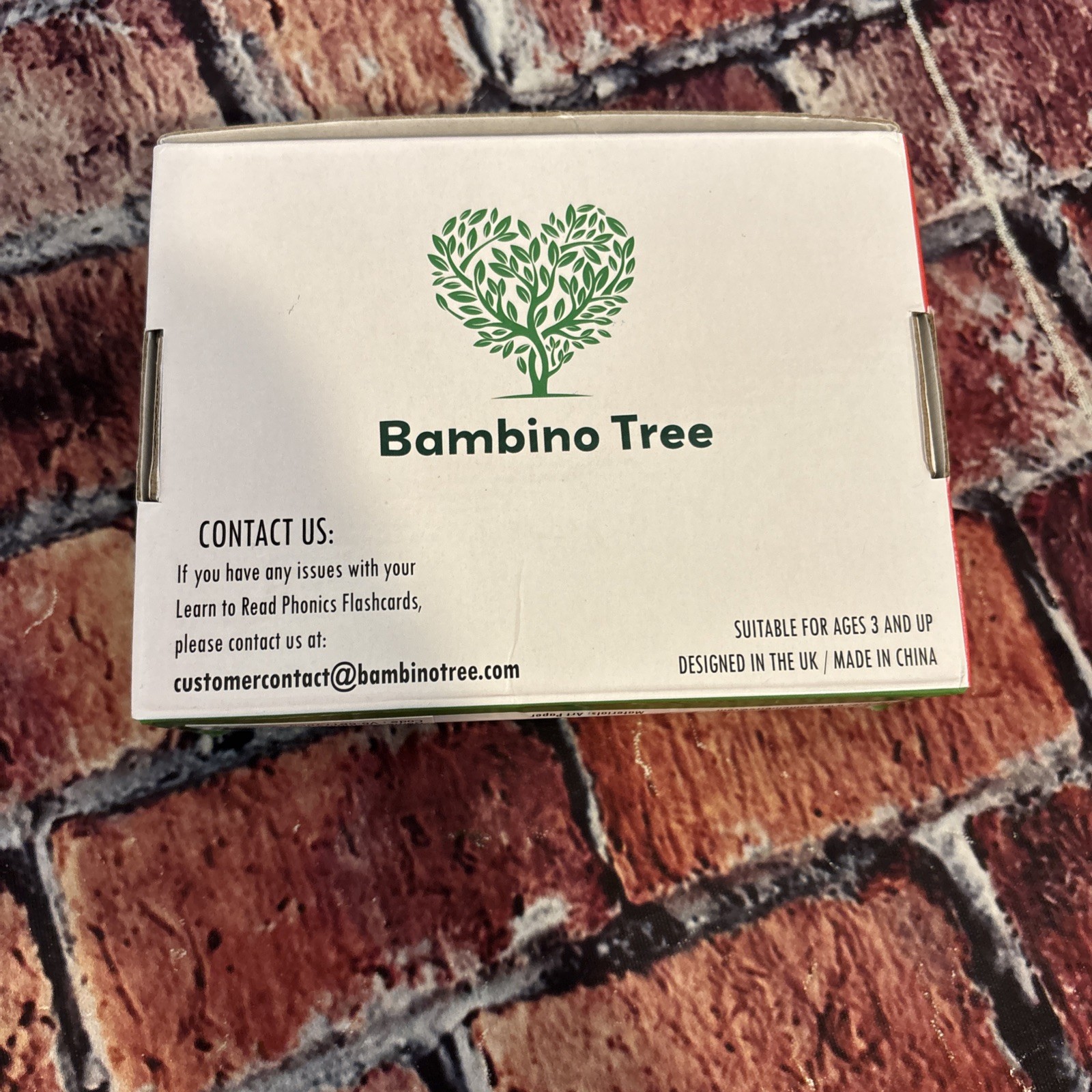 Bambino Tree Phonics Flash Cards – Learn to Read Ages 4-8