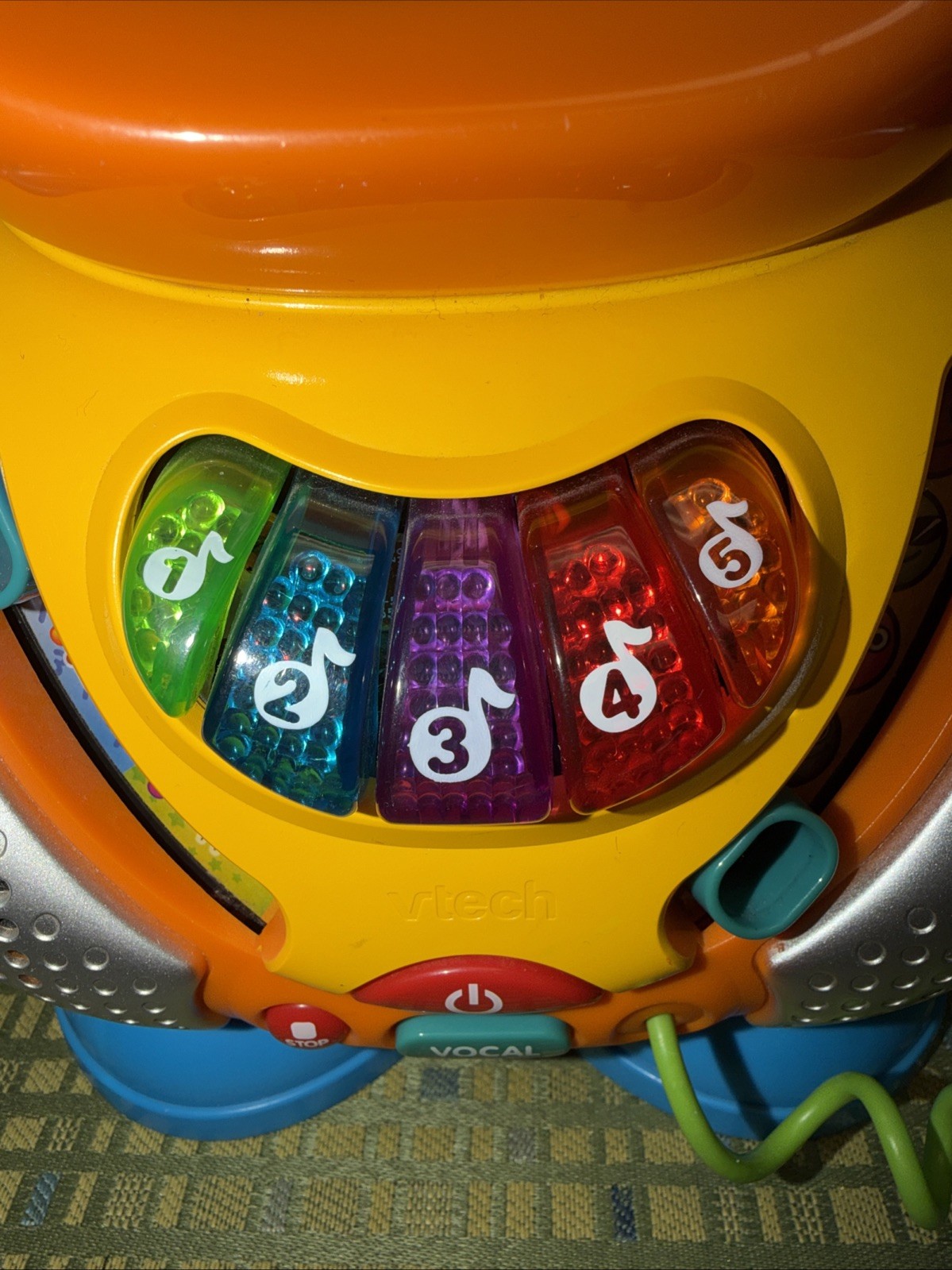 VTech Learning Tunes Karaoke Machine Music Voice Changing Microphone With Songs