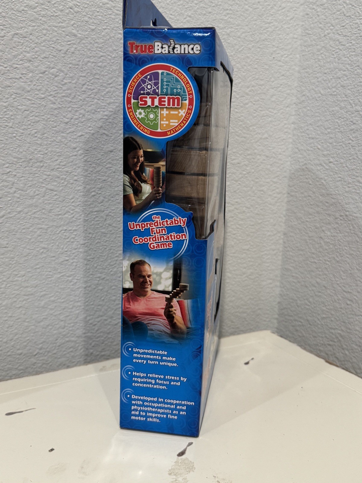 True Balance Handheld Wooden Toy by Excite “STEM” Coordination New/Sealed