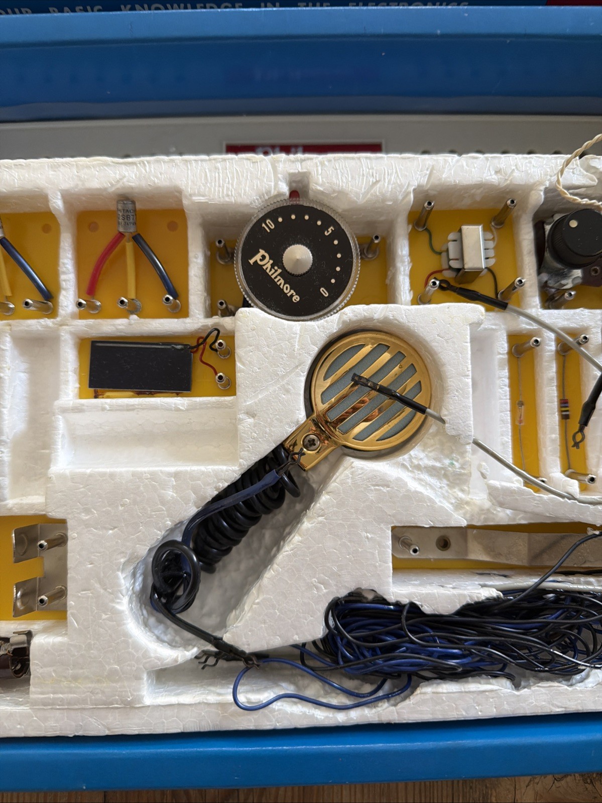 Vintage Philmore 20 In 1 Educational Electronic Solar Cell Kit-9 Incomplete