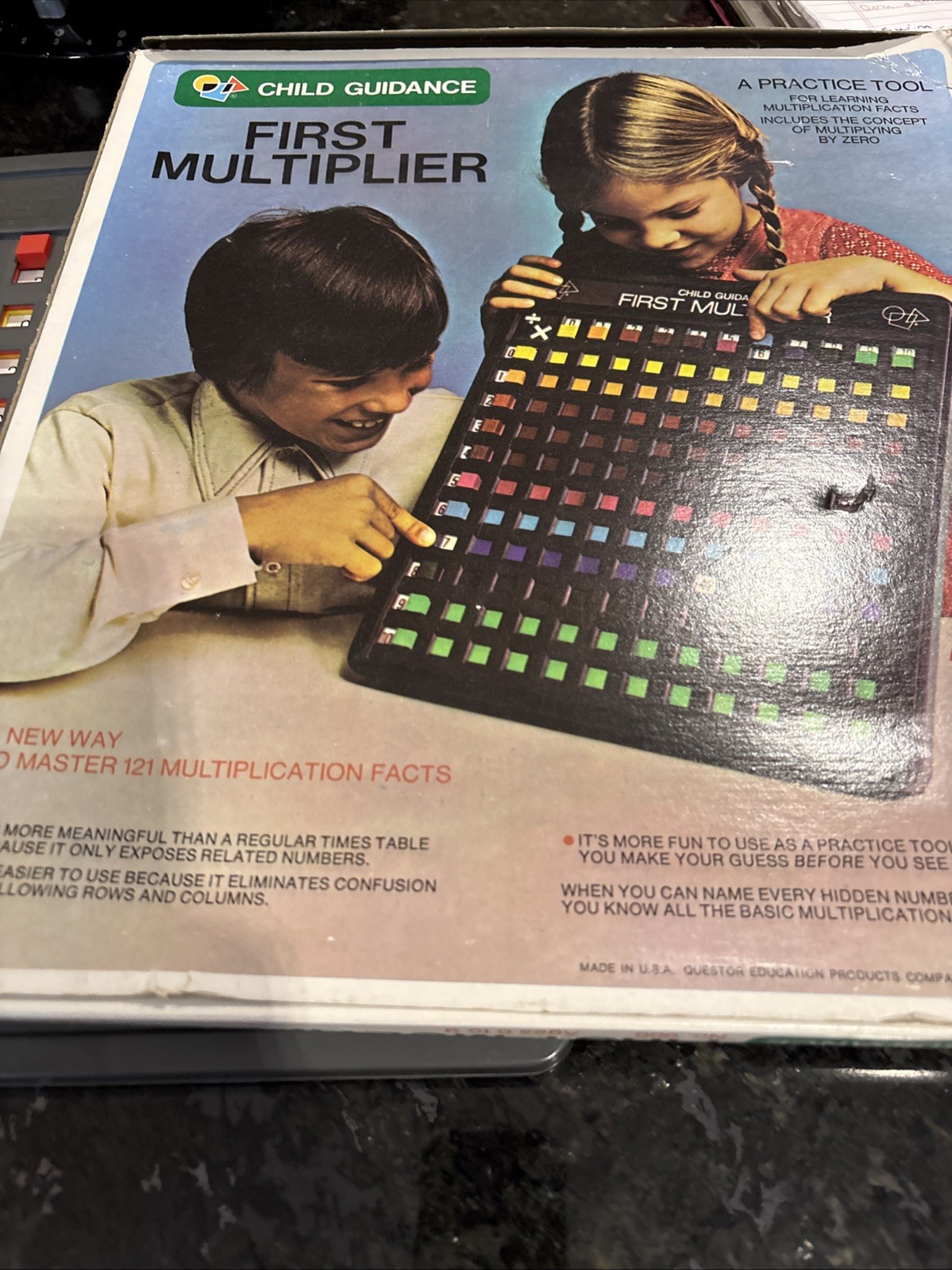 VTG Child Guidance First Multiplier Mathematics Learning Device 5986