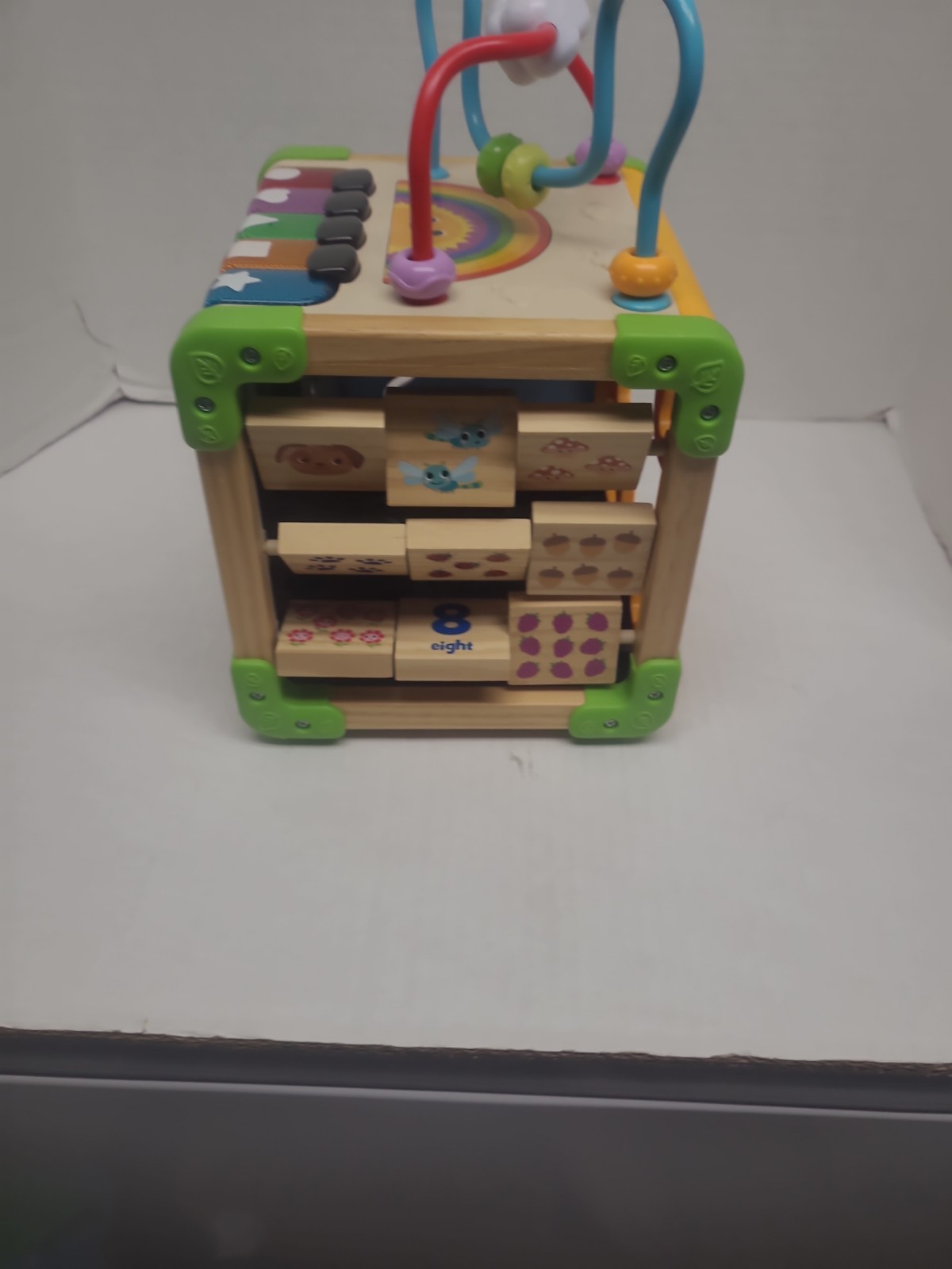 LeapFrog Touch & Learn Wooden Activity Cube #Toy #Baby #Learning Does Work!