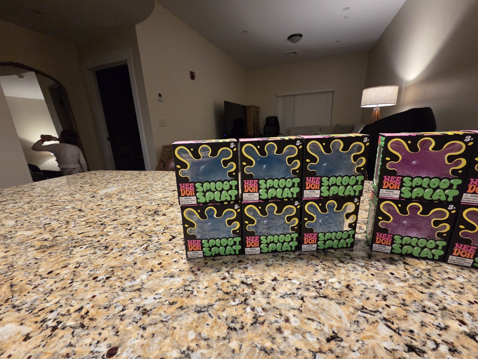 NeeDoh Sploot Splat (15) and Color Change (2) Lot of 17 total