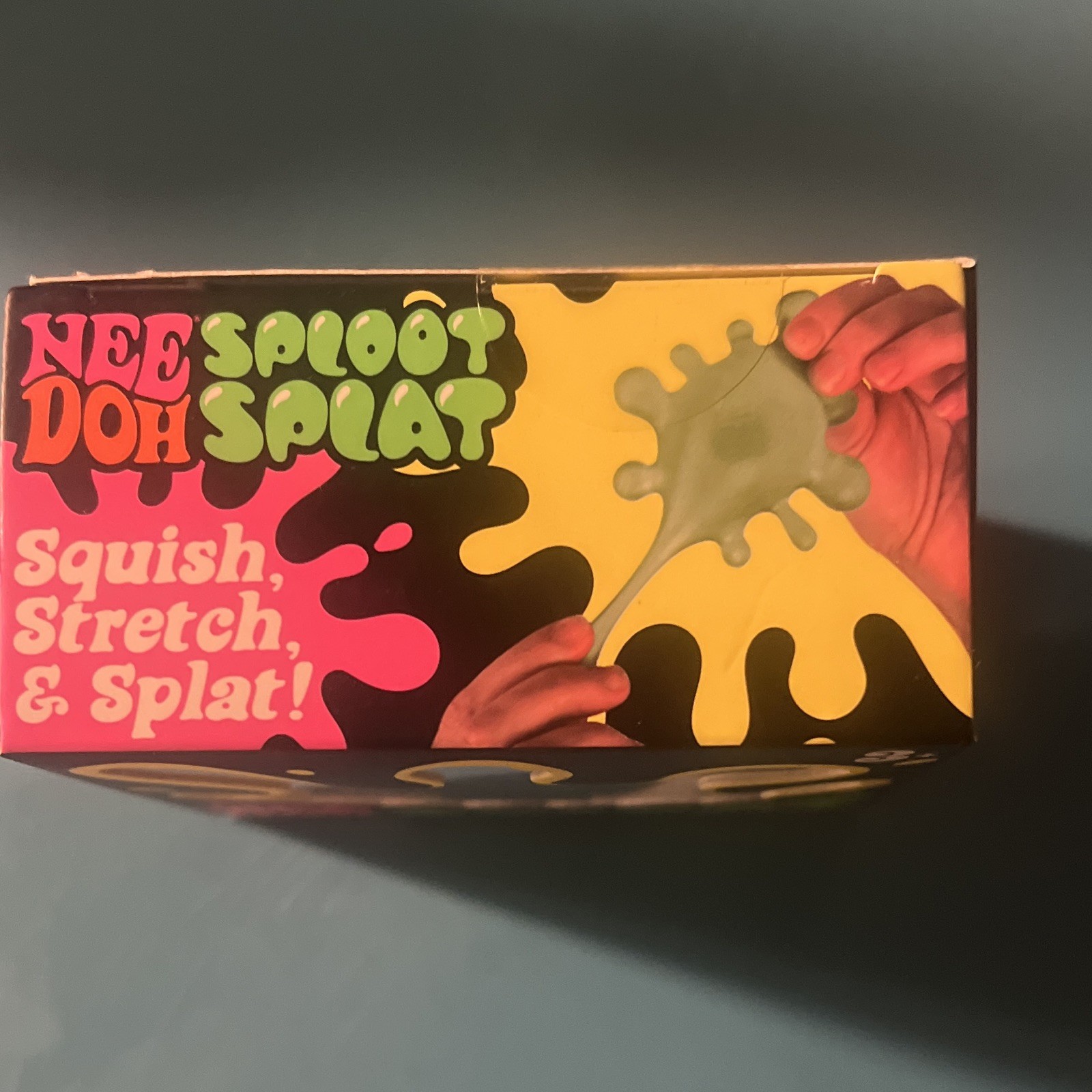 Schylling Nee Doh Sploot Splat Tactile Squeeze Toy Blue 4-7 Years 2024 26035YP