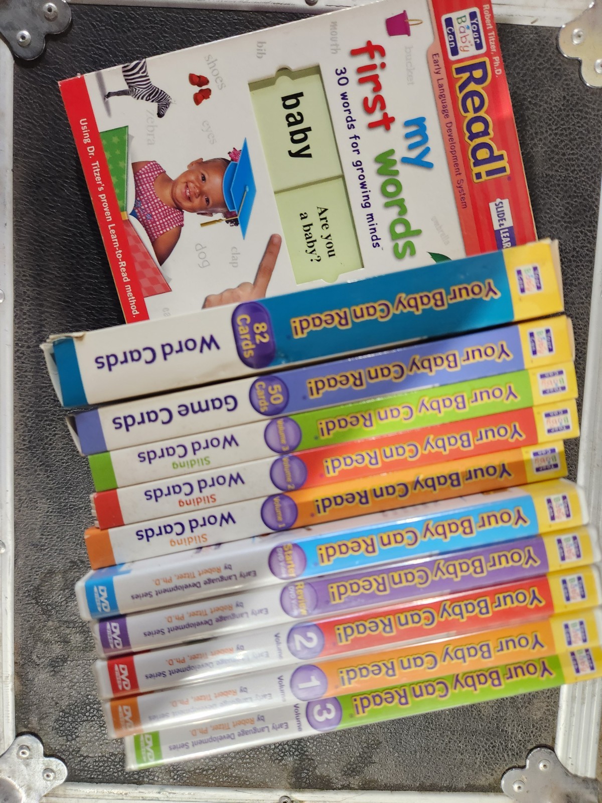 Your Baby Can Read Early Language Development System DVD Books Cards Complete