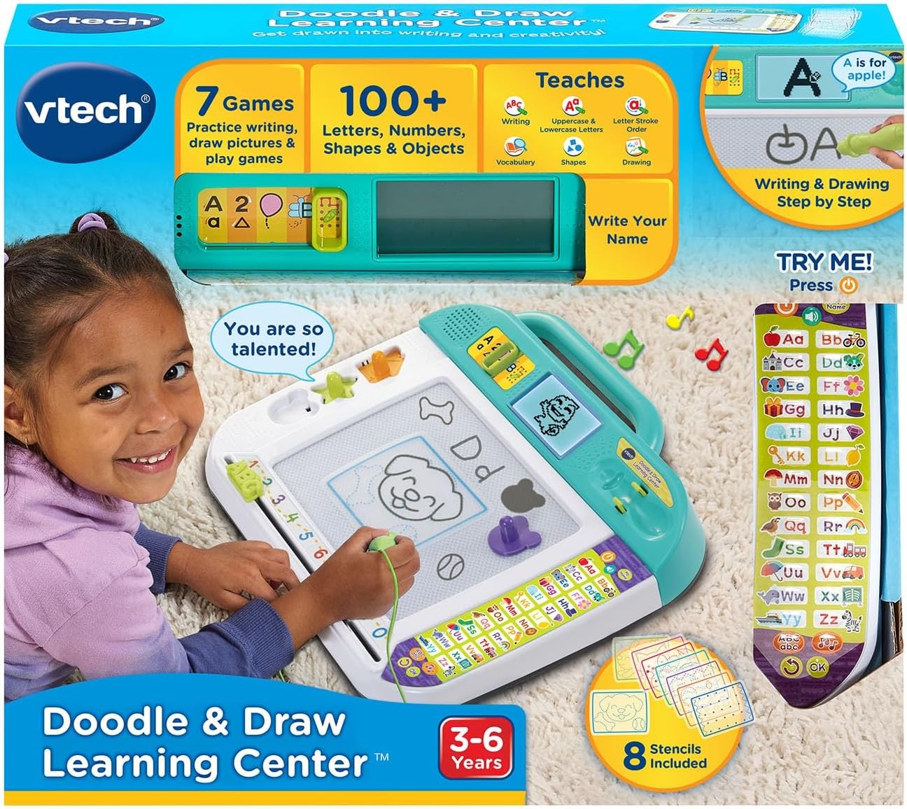 VTech Doodle & Draw Learning Center (English Version)