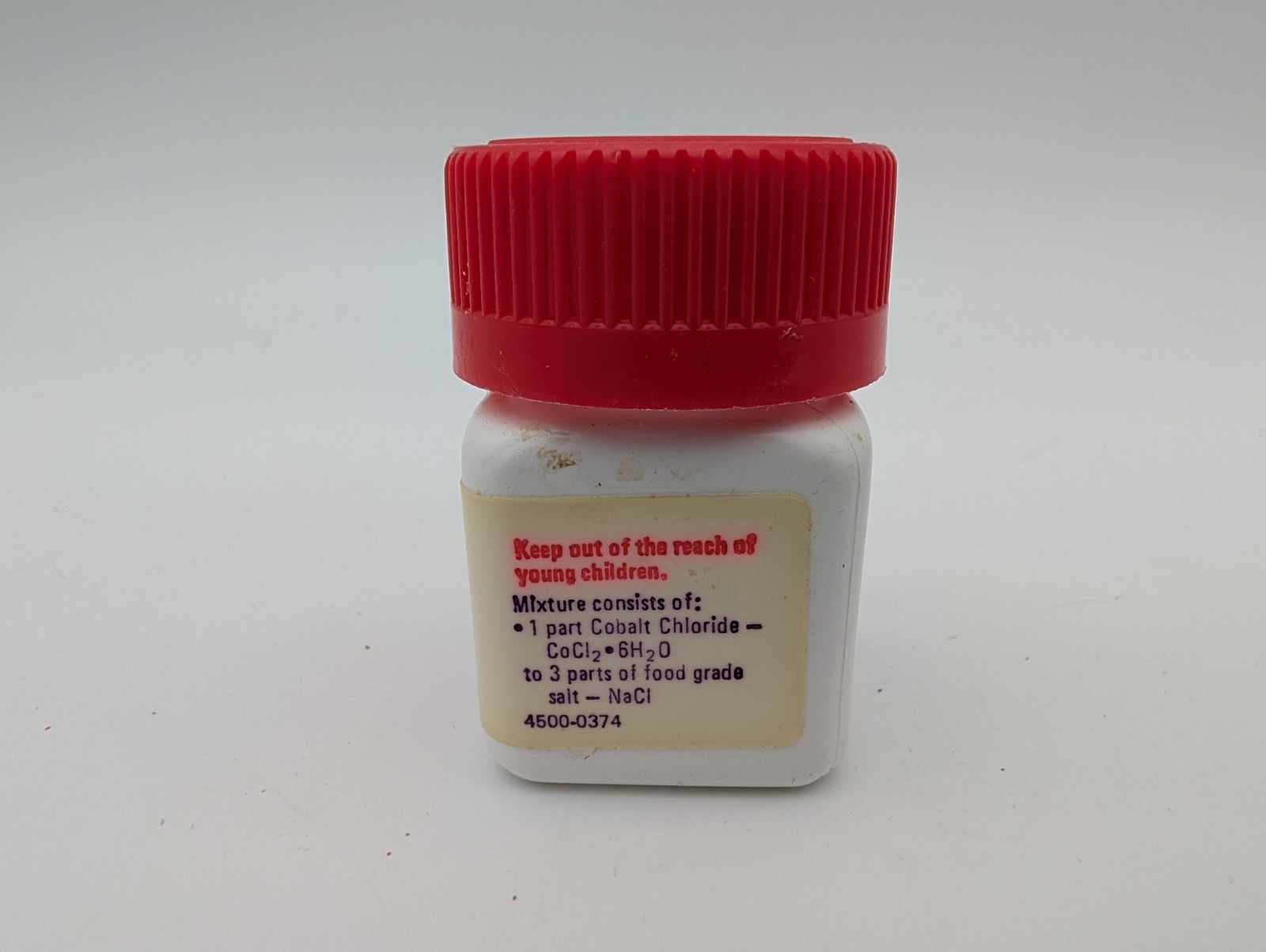 Lot of 5 Vintage 1960s Skilcraft Chemistry Chemicals Cobalt Chloride, Sodium Car