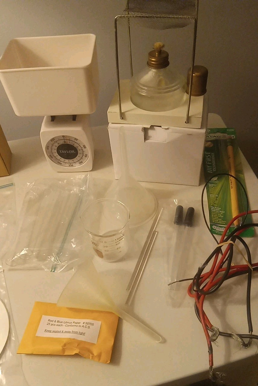 Miscellaneous Homeschool Science Lab Materials, Mix Of Supplies, Science,biology