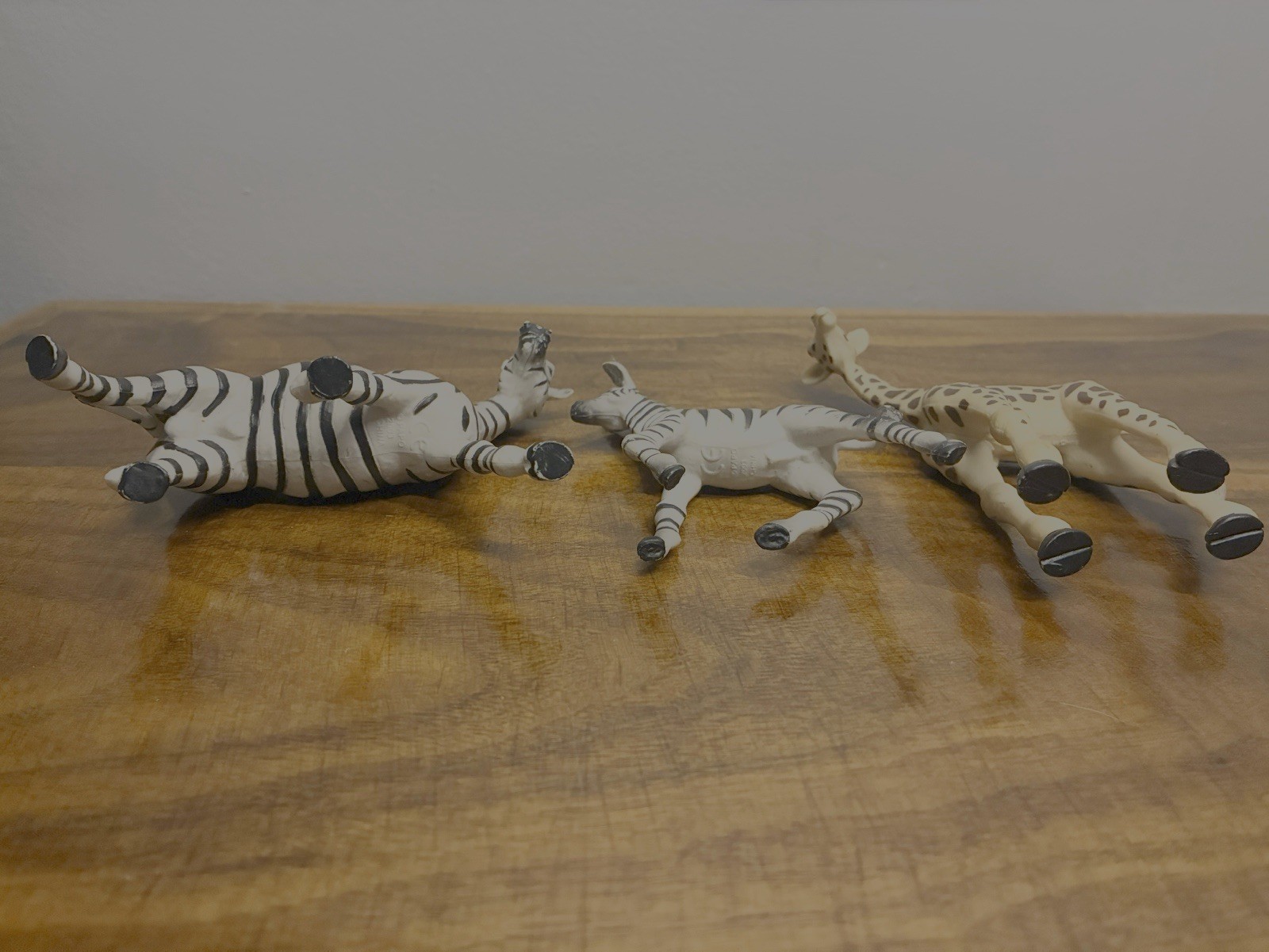 Papo Lot Zebra Mother Mare Baby Foal Young Giraffe African Animal Figures 2003