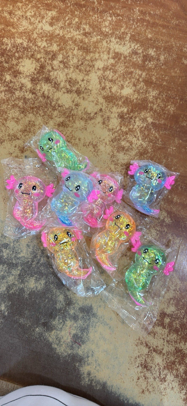 Single Axolotl Needoh Type Squishy Color Will Vary