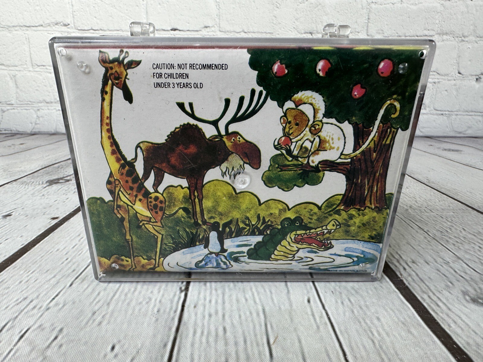 Vintage Knoxville Zoo 32 Piece Plastic Zoo Animals Hong Kong Ages 4 And Up, VGC!