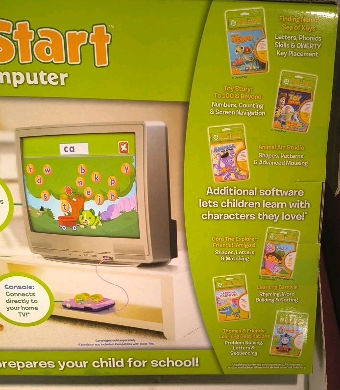 LeapFrog Clickstart My First Computer Wireless Keyboard NEW & SEALED Educational