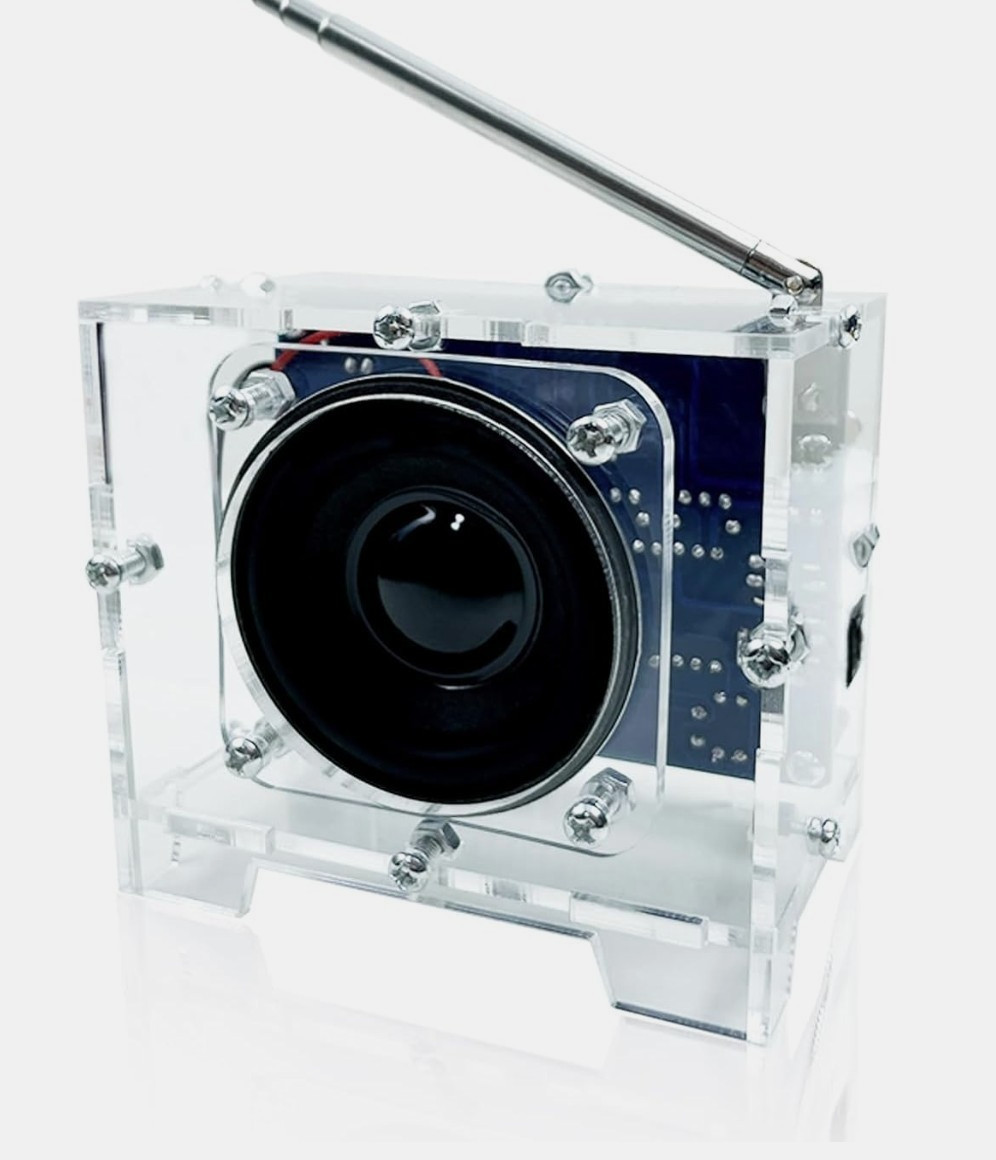 DIY FM Radio Kit, Practice soldering kit, unassembled. Fast shipping from USA.