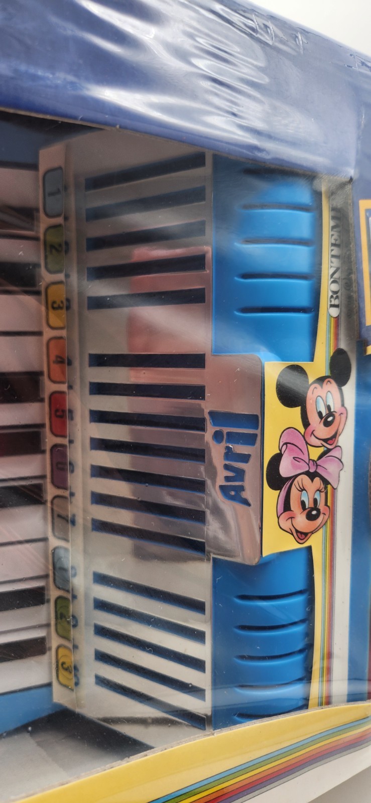 Vintage The Walt Disney Company Band Accordio Music Method “7Note 7Color” ITALY