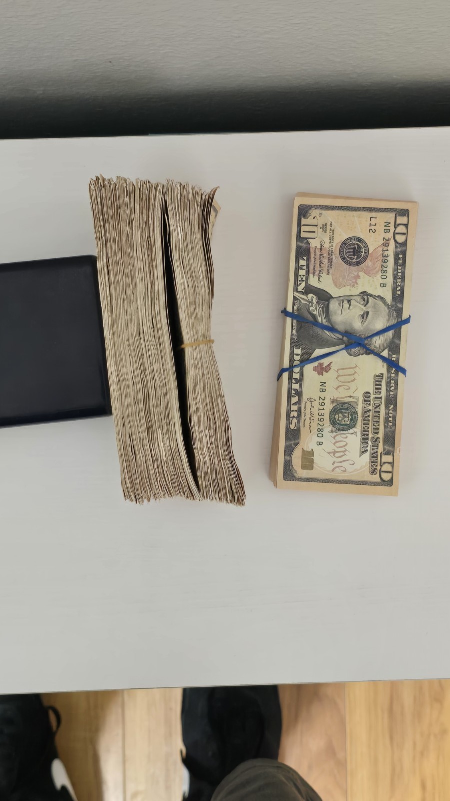 High Quality A++ Replica/Prop/Copy U.S. Bills Aged $10 Stack (100 Bills)