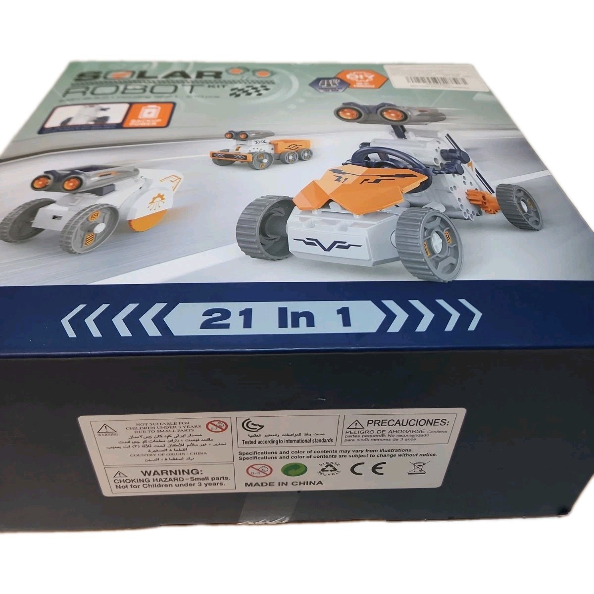 NEW STEM / 21-in-1 / 210 Piece / Solar Robot / Educational / Creation Kit / 709