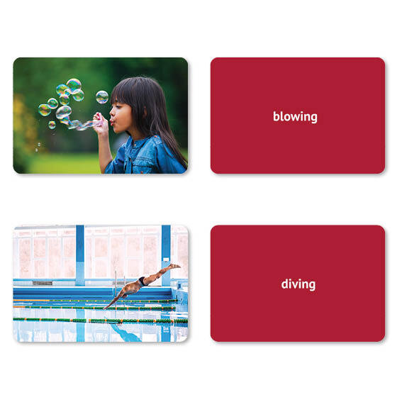 Verbs Flashcards Volume 2: Autism ASD ADHD Dementia Educational Activity