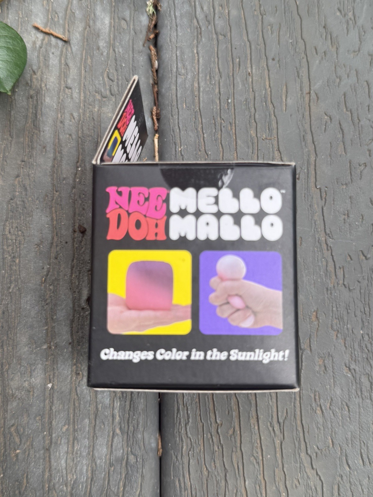 NEW Nee Doh Mello Mallo Color-Changing Marshmallow Squishy Squeeze Ball Pink