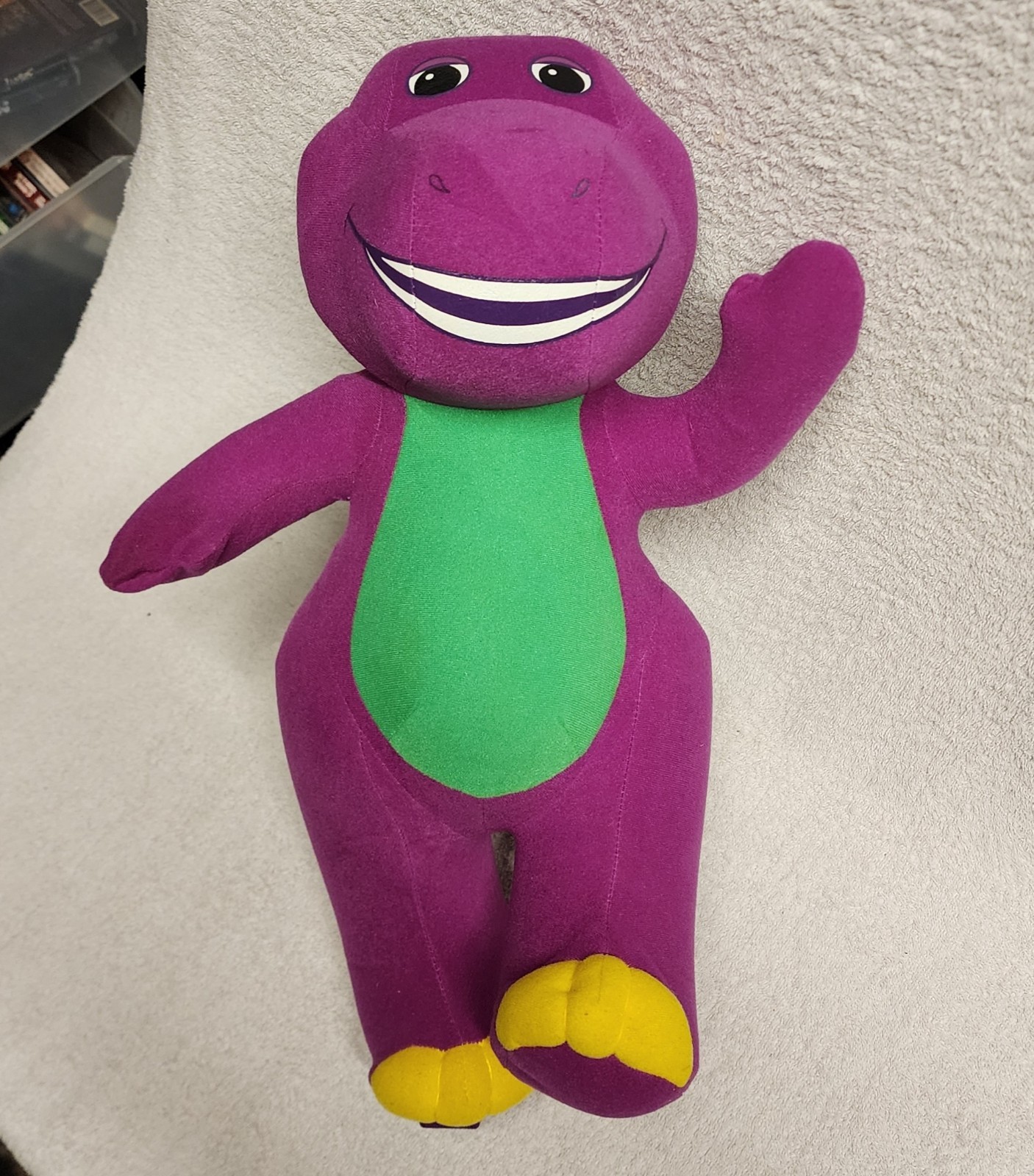 Vtg Fisher Price 2001 Barney’s Move N Groove Dance Mat BARNEY ONLY Replacement