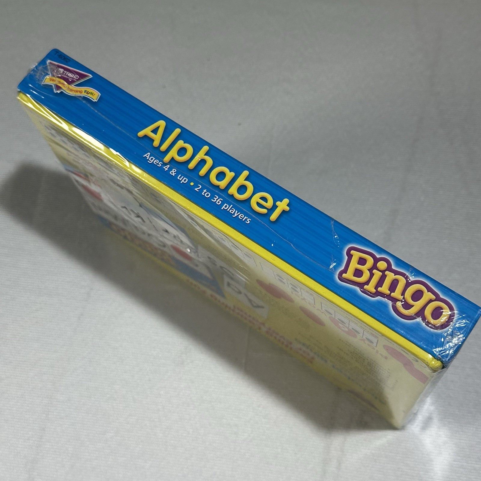 Trend Enterprises Alphabet Bingo 3-36 Players Ages 4+ New In Box 6 Ways To Play