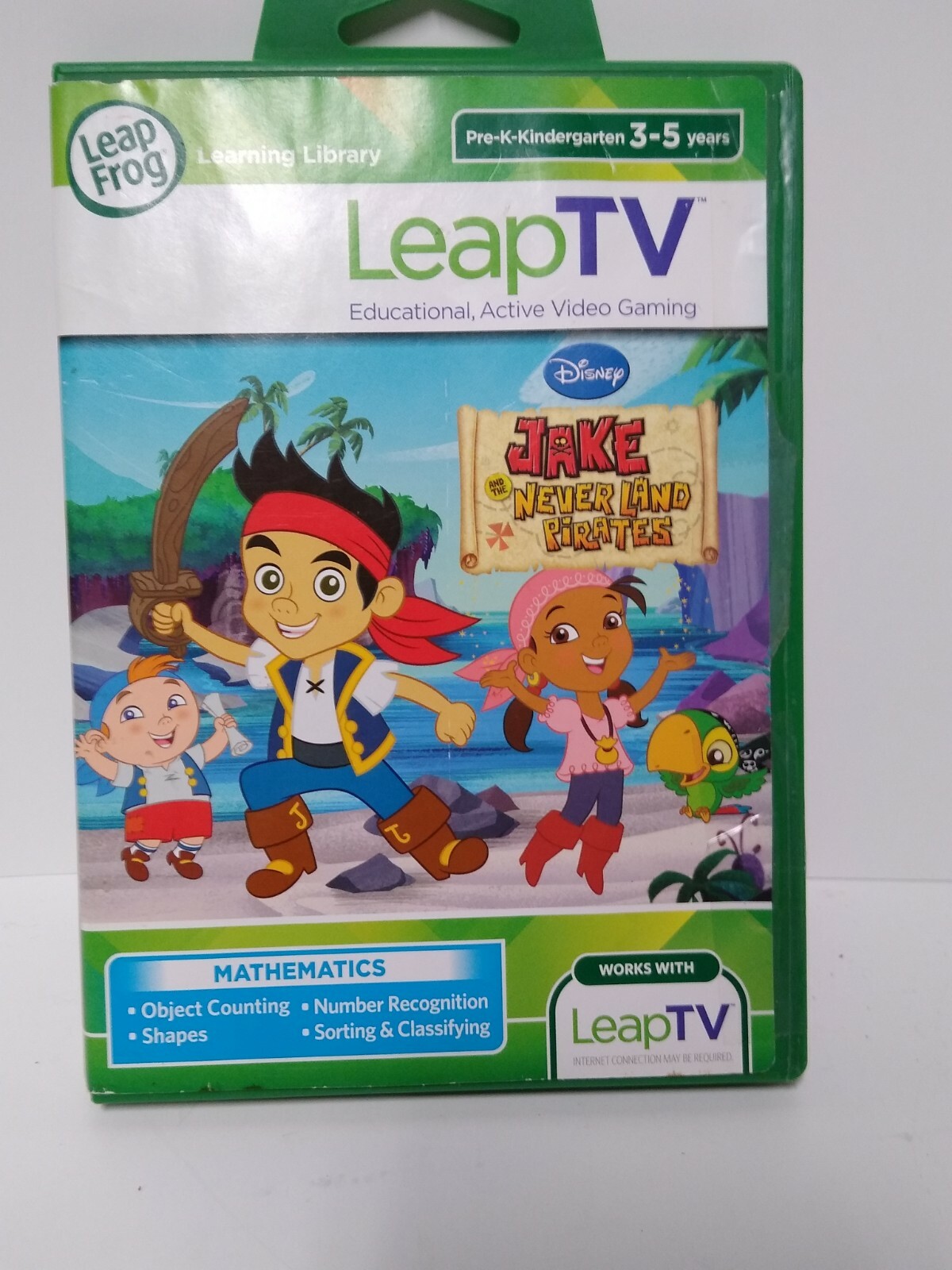 Leap TV Disney Jake and the Never Land Pirates educational game.