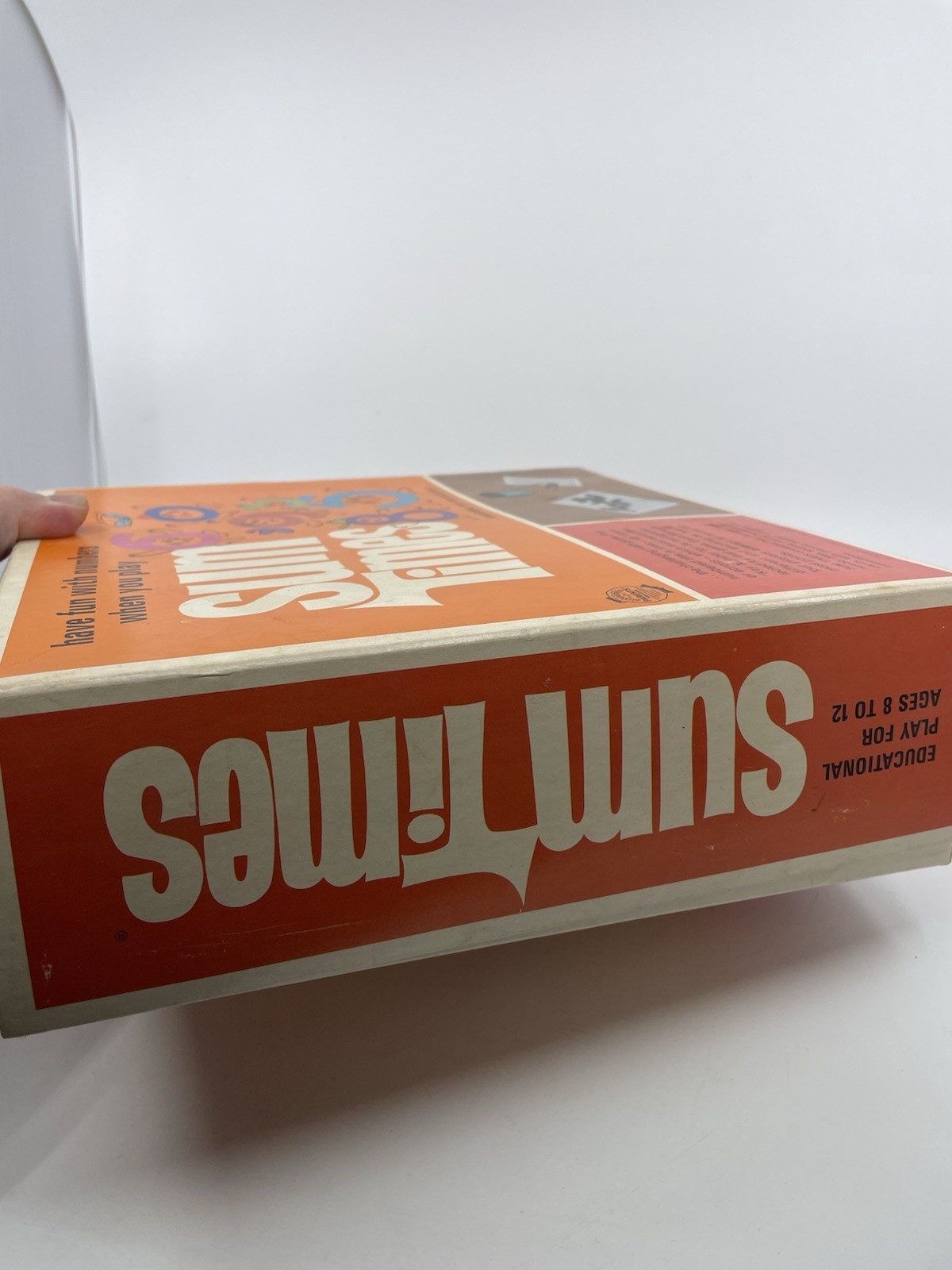 Sum Times Vintage Math Board Game 1968 Classic eduPLAYtional Game 2 Ed VHTF