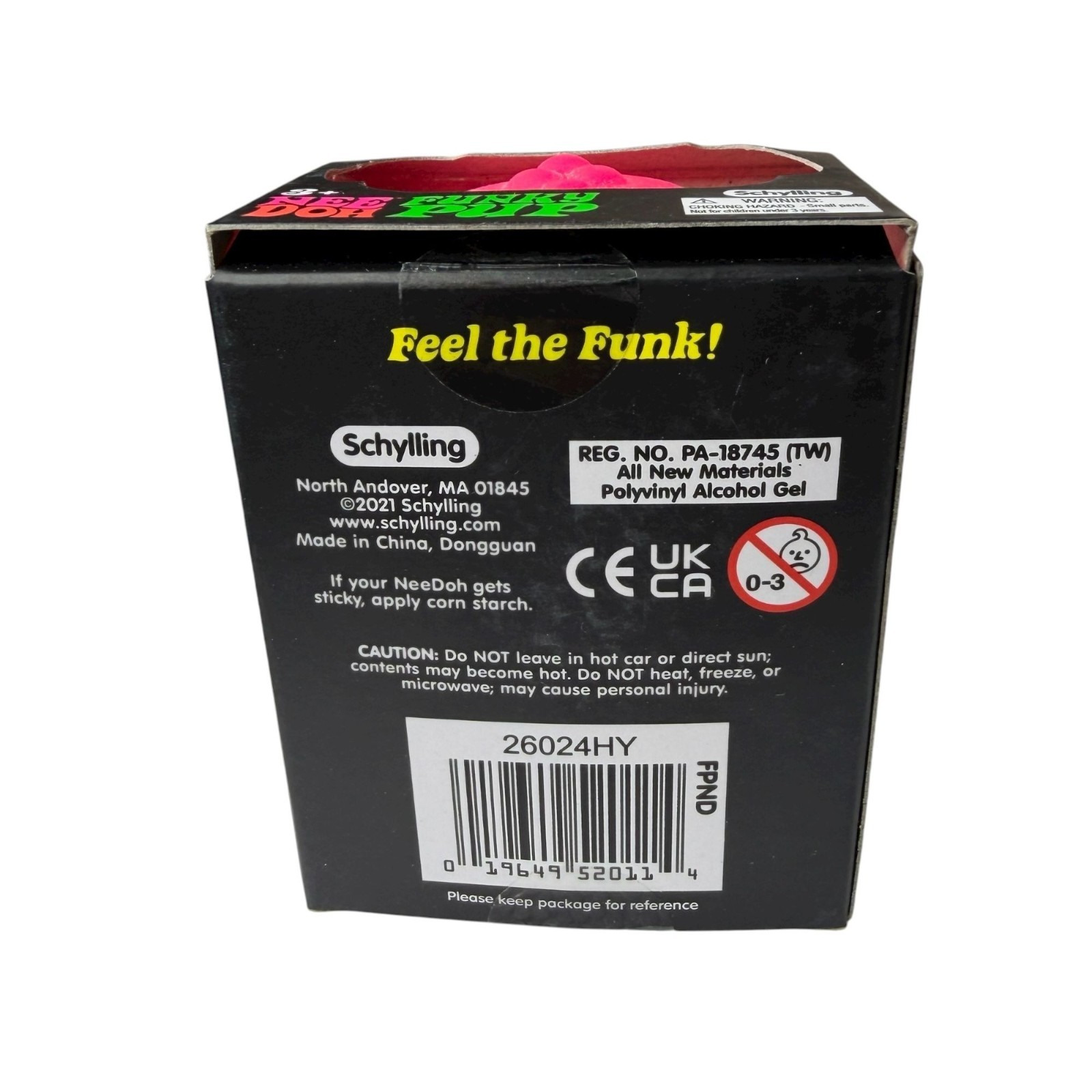 NeeDoh Funky Pup Pink Schylling New in Box