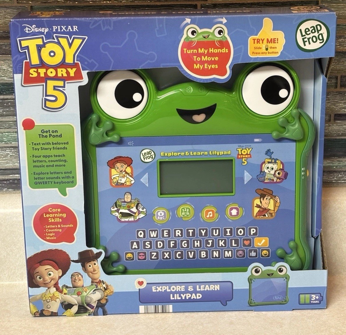 Disney Pixar Toy Story 5 – LeapFrog Explore and Learn Lilypad Toy – Brand New