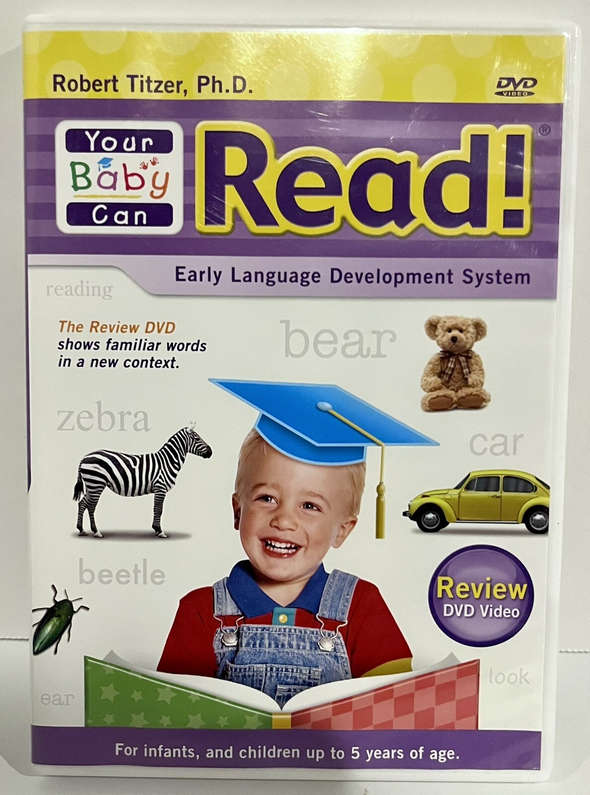 2008 Lot Of 4 Your Baby Can Read Early Language Development System DVD Lot