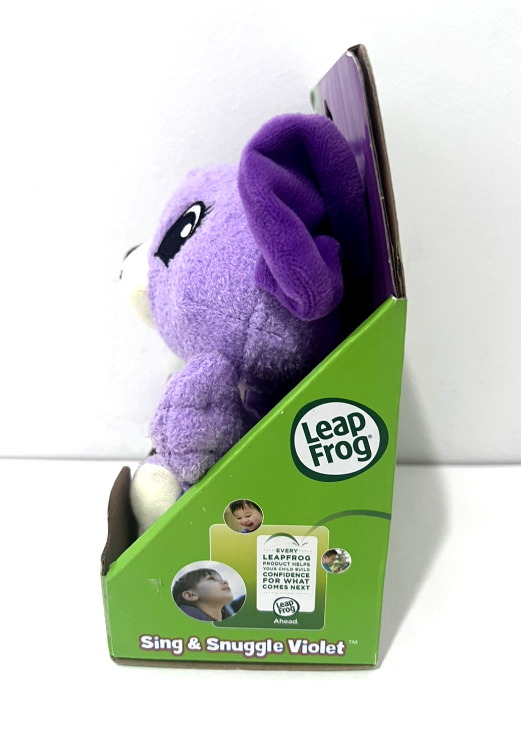 LEAP FROG SING & SNUGGLE VIOLET INTERACTIVE PLUSH PUPPY DOG LEARNING TOY NEW!!