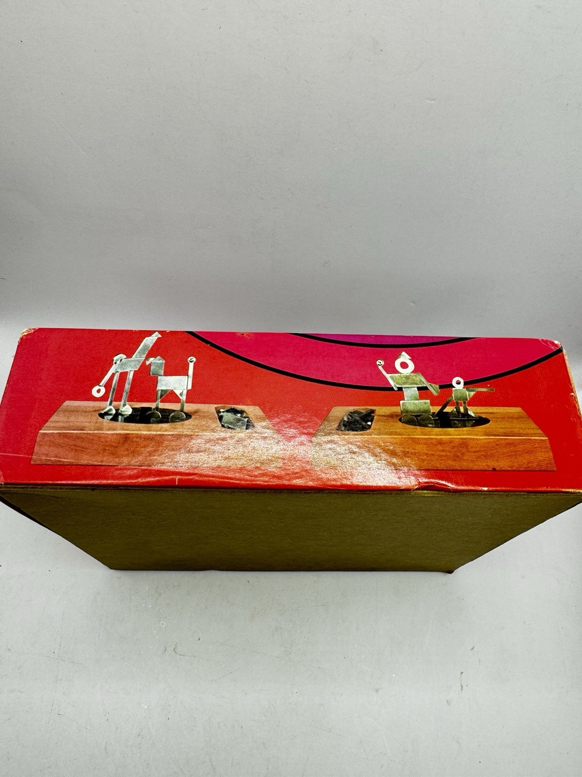 Magnatrix Magnetic Sculpture Building Set Vintage Pacific Game Co w/ Box