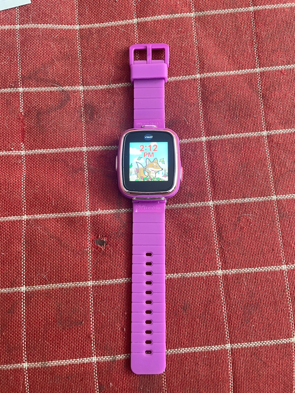 VTech Smart watch DX Purple Working And Tested And Working Unisex Kids Kidizoom