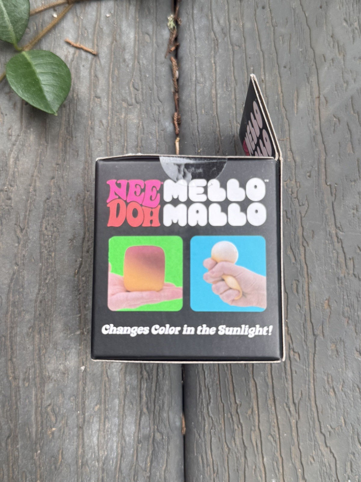 NEW Nee Doh Mello Mallo Color-Changing Marshmallow Squishy Squeeze Ball Pink