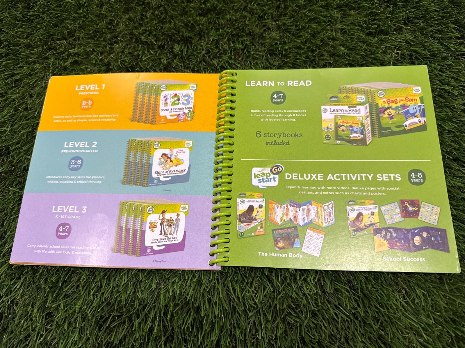 LeapFrog Leap Start Learn to Read book No. 5 — BALL ON THE RUN