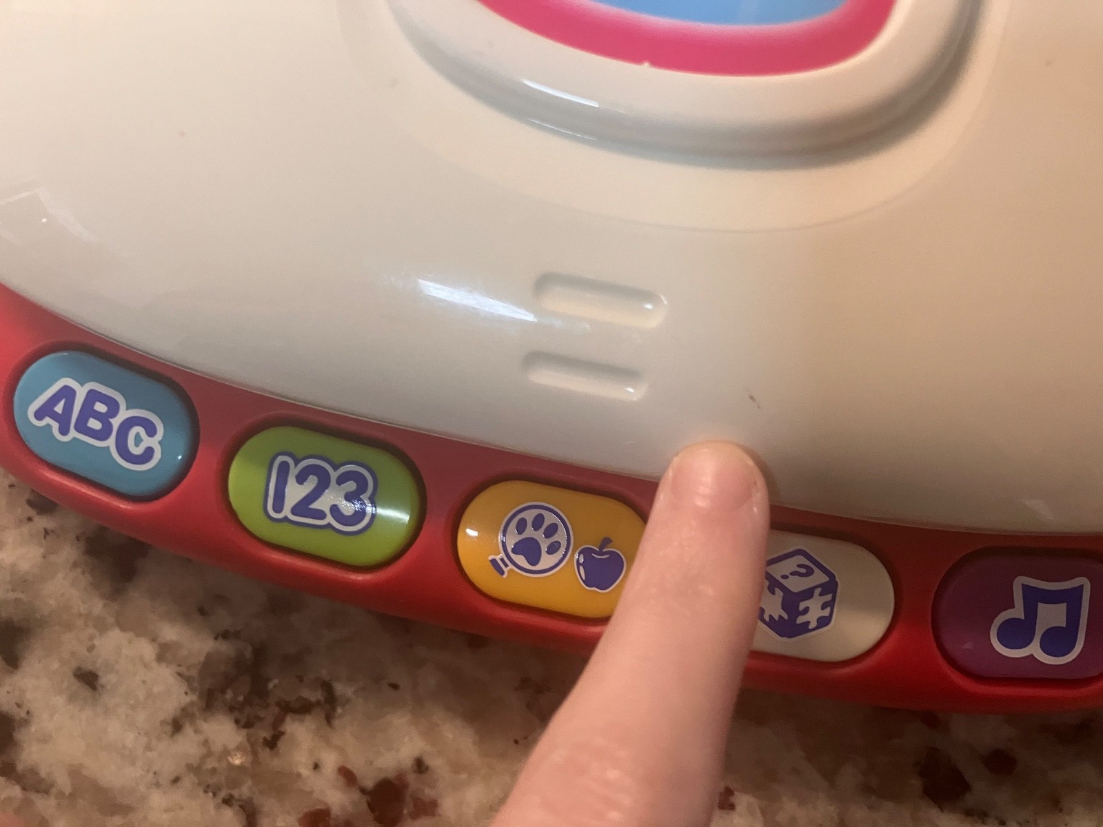 Vtech Tote and Go Laptop red/pink READ DESCRIPTION, NO BATTERIES