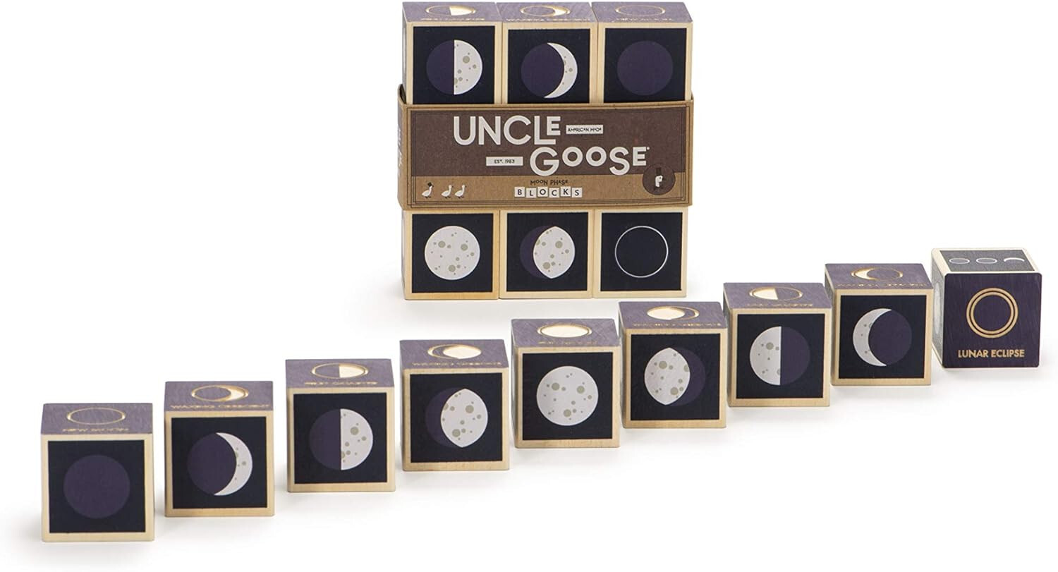 Uncle Goose Moon Phase Blocks – Made in America