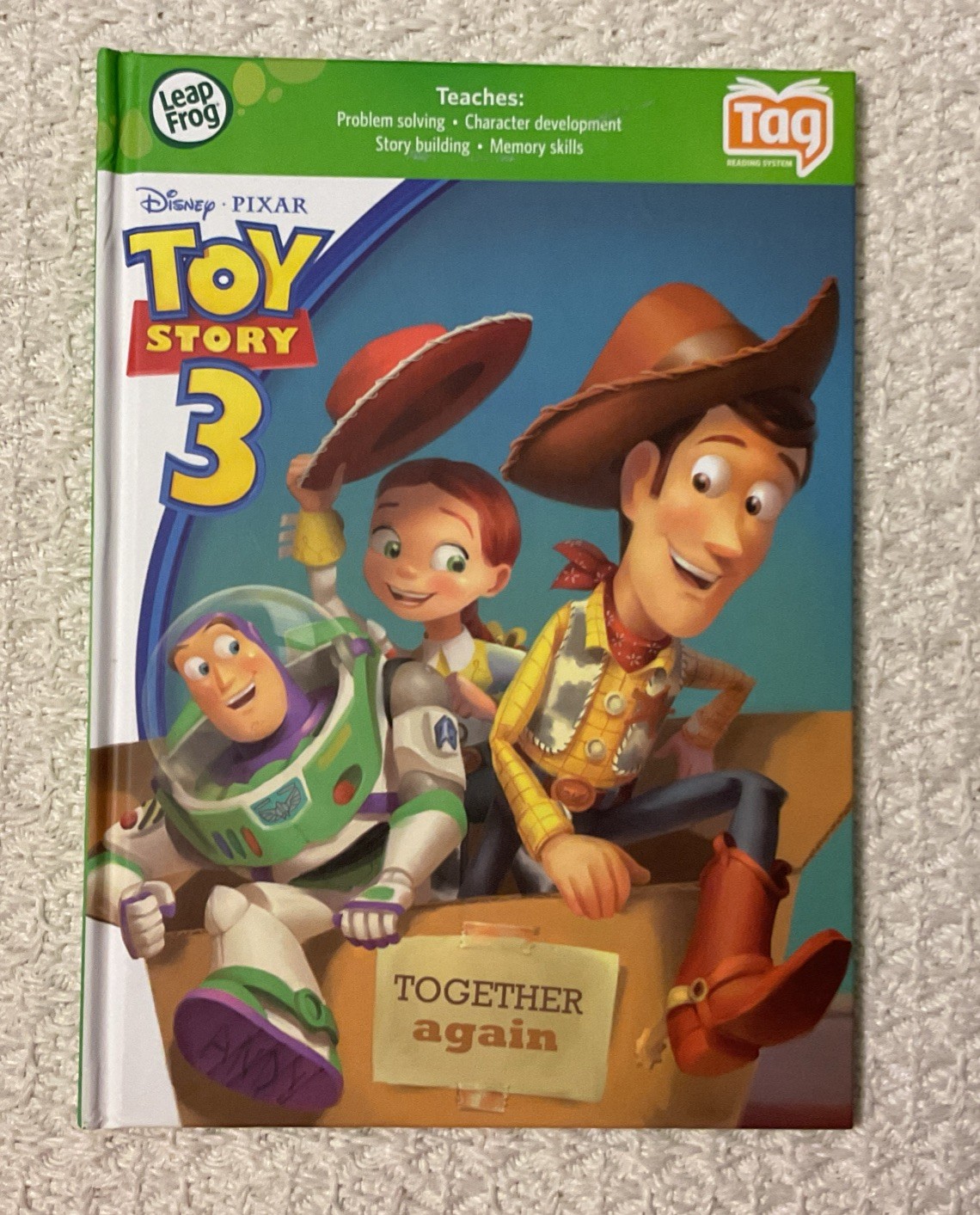 LeapFrog Tag Reader Book — Disney Pixar’s TOY STORY 3: TOGETHER AGAIN