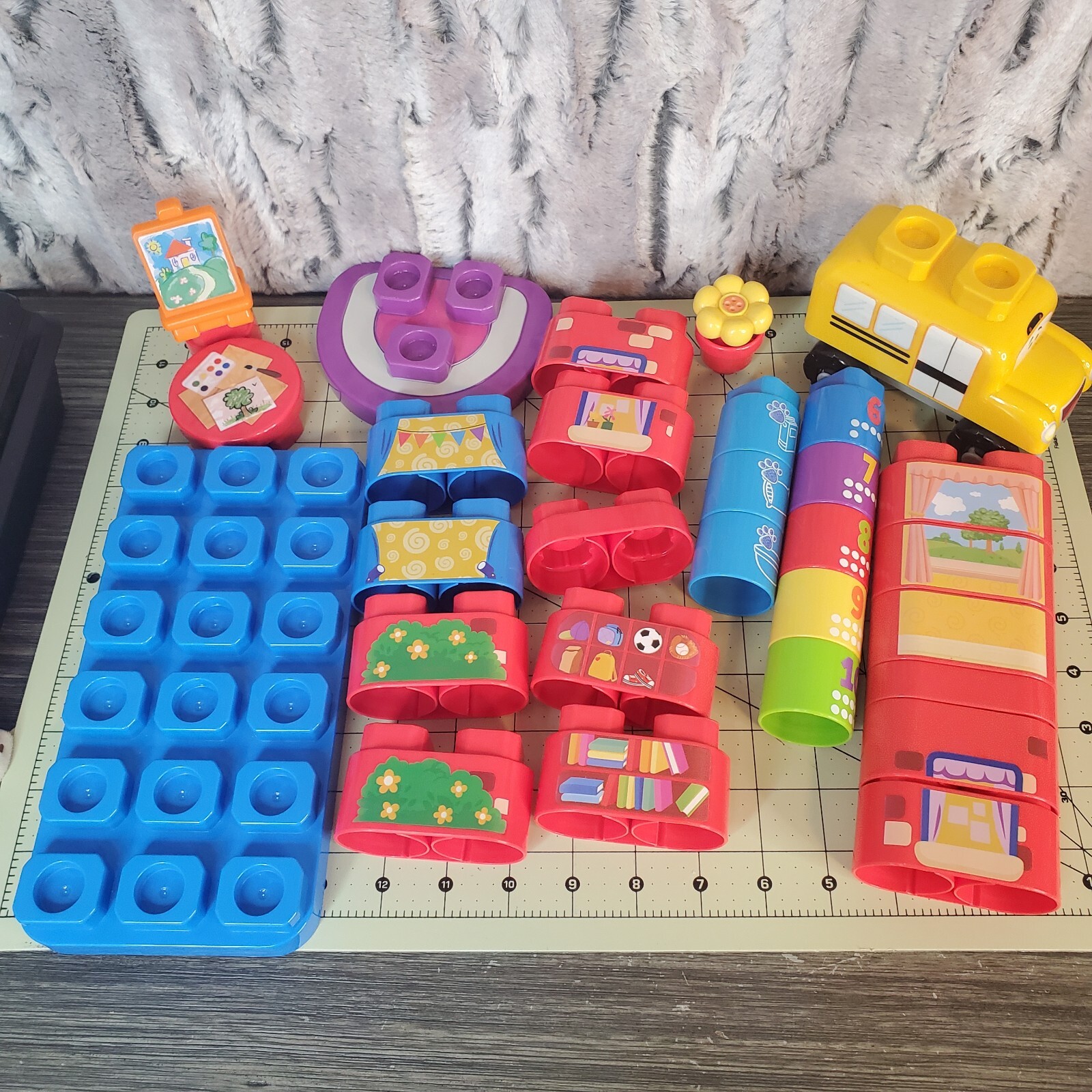 Leap Frog Building Blocks – ABC Smart House Replacement Parts & Pieces, 30 Pcs