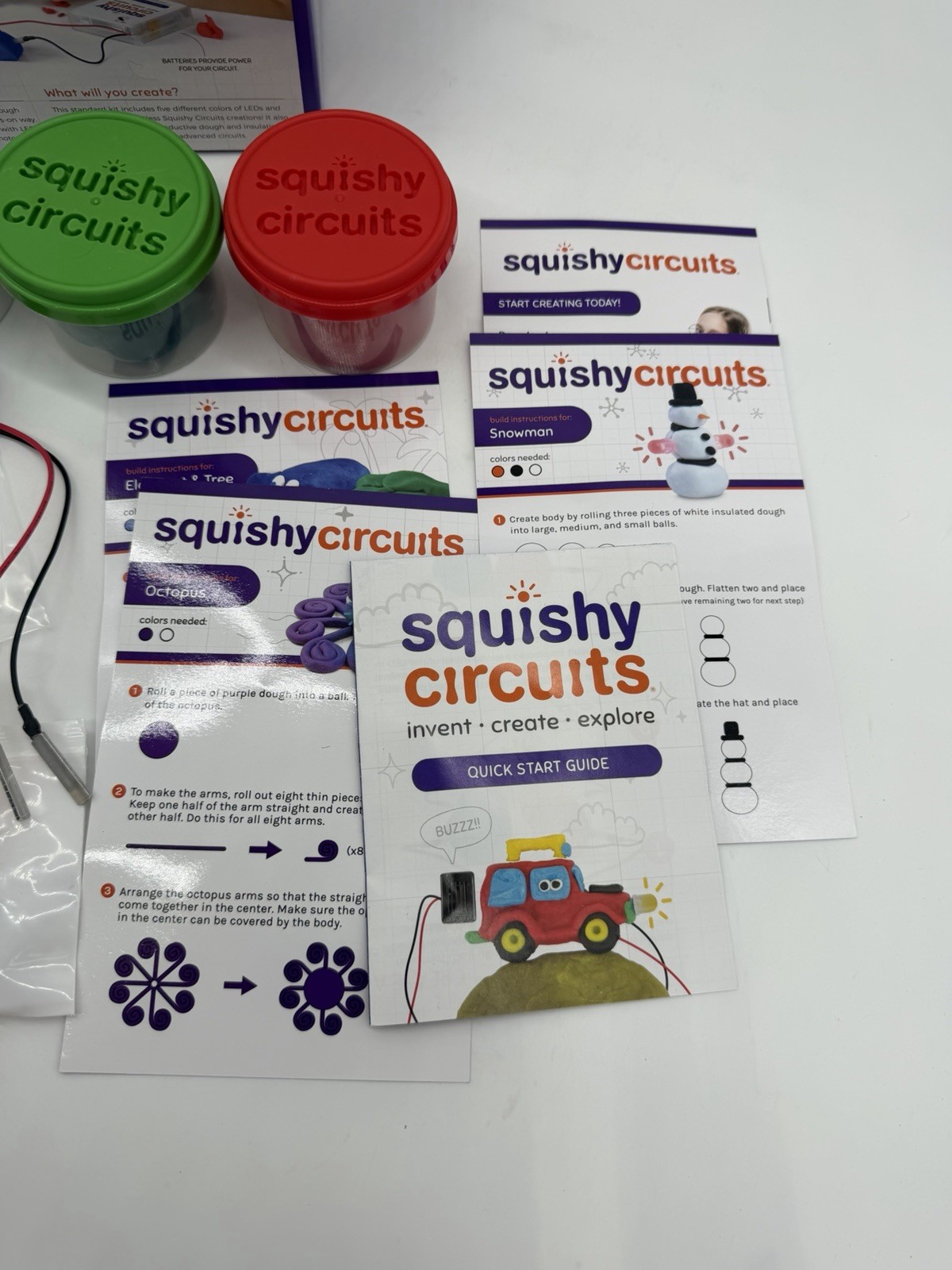 Standard STEM Kit Explore Electrical Circuits w/Conductive Play Dough Complete!