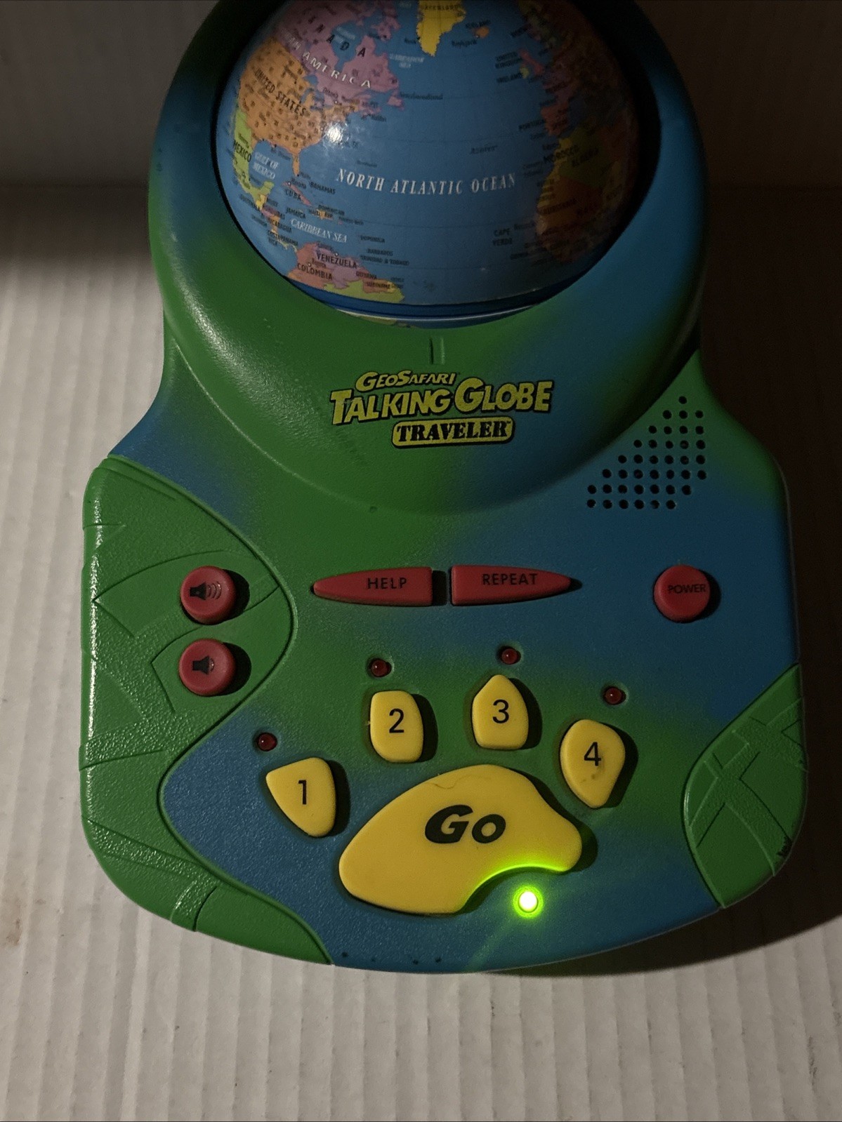 GeoSafari Talking Globe Traveler Educational Insights 5,000+ Geography Facts VTG