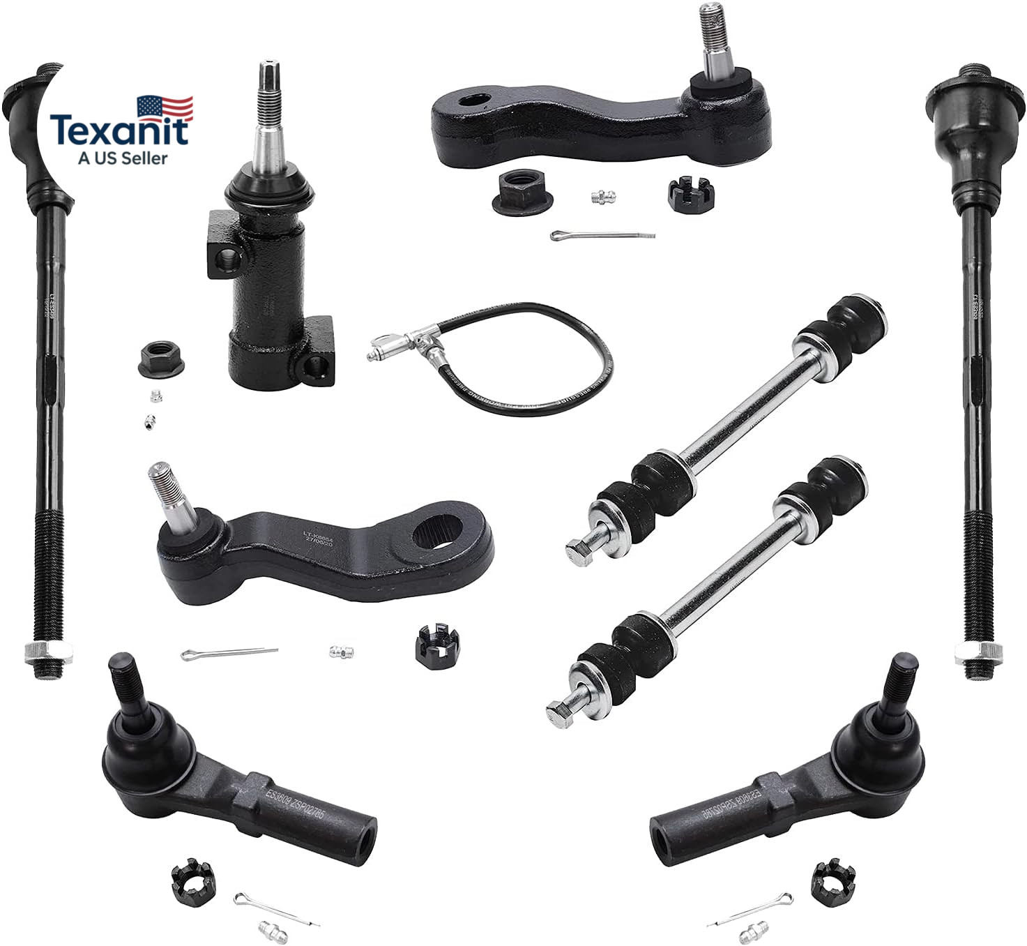 – Front End 13Pc Suspension Kit for Chevy Silverado GMC Sierra 2500 3500 HD 2500