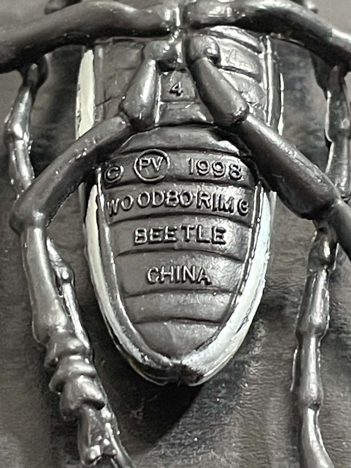 Play Visions Woodboring Beetle 1998 from the Exotics Beetles Series Kids Bug Toy