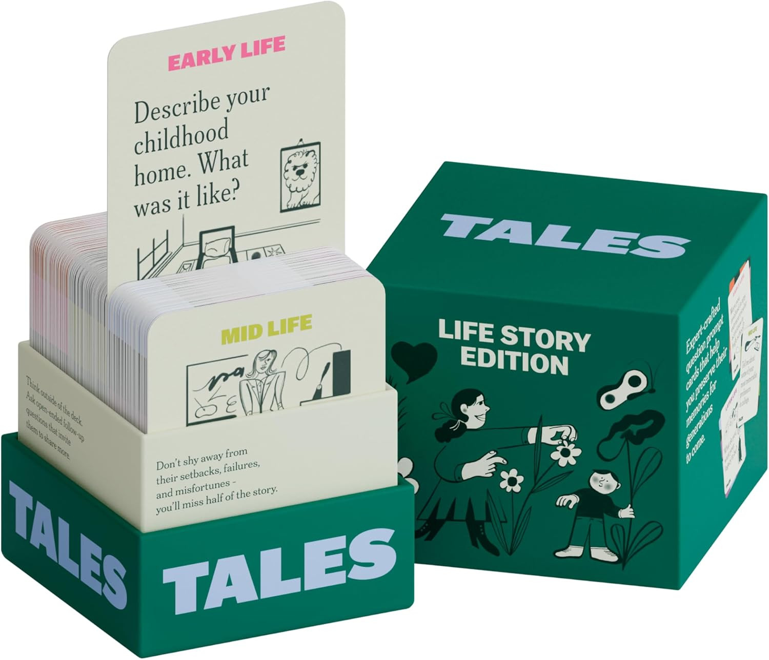Conversation Starter Cards – Couples/Family/Life Story Edition – 150 Cards
