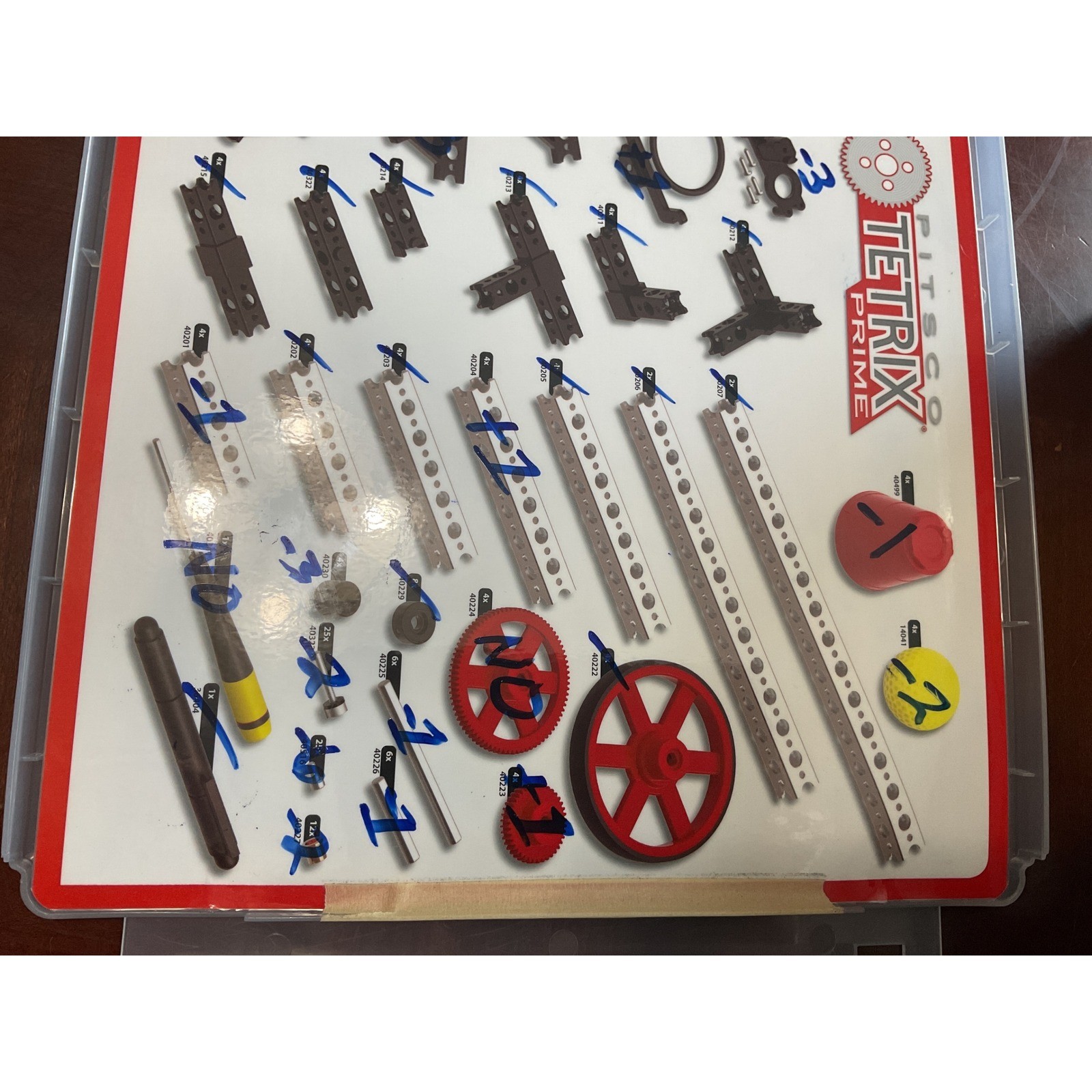 Pitsco Tetrix Prime Robotics STEM Building Set 60159 Incomplete Parts Lot