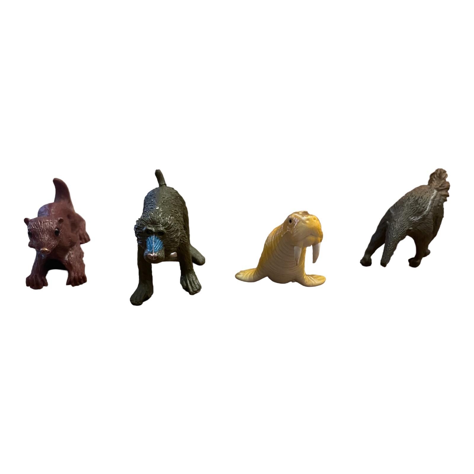 Safari Ltd Sea Animals Collection Baboon Rhino Walrus Egyptian Cat Jaguar Python