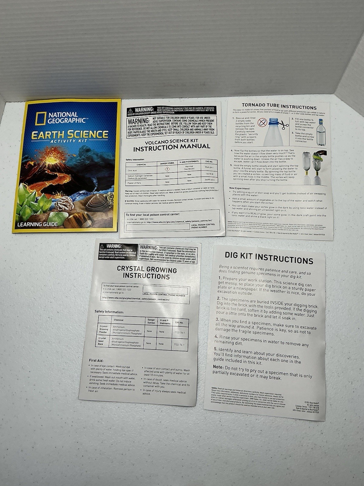 National Geographic Earth Science Kit – STEM Mega Science Series, 15+ Activities